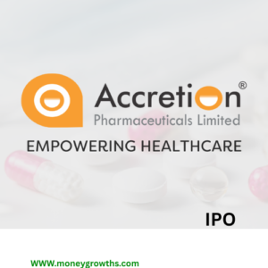 Accretion Pharmaceuticals, a Gujarat-based pharmaceutical company, has opened its Initial Public Offering (IPO) for subscription from May 14 to May 16, 2025. The company aims to raise ₹29.75 crore through a fresh issue of 29.46 lakh equity shares. The IPO follows a book-building process and will be listed on the NSE SME platform on May 21, 2025.