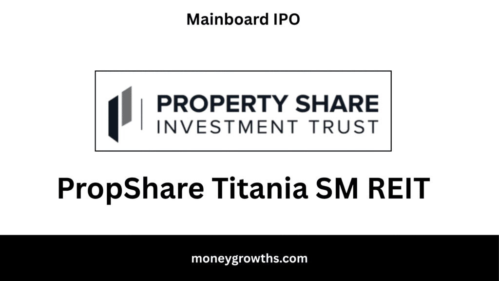 PropShare Titania IPO open date is July 21, 2025 and the IPO will close on July 25, 2025. PropShare Titania IPO is a Book Build Issue. The company to raise around ₹473 crores via IPO that comprises fresh issue of ₹473 crores and offer for sale up to [.] equity shares with face value of ₹0 each. PropShare Titania IPO price band is ₹10,00,000 to ₹10,60,000 per share. The retail quota is 0%, QIB is 75%, and HNI is 25%. PropShare Titania IPO to list on BSE on August 4, 2025. The allotment of PropShare Titania IPO date is July 30, 2025.