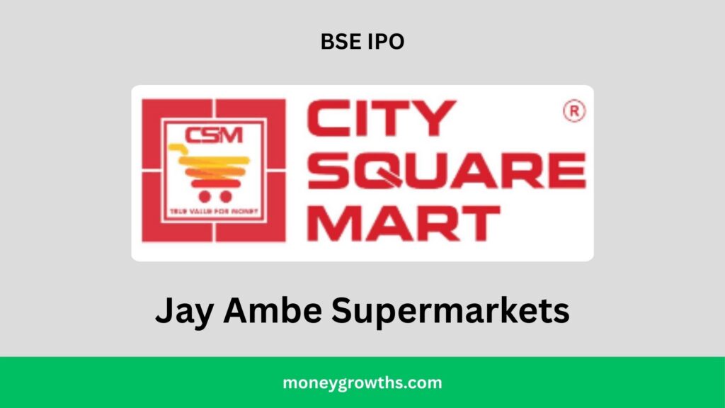 Jay Ambe Supermarkets is coming out with its IPO, which will be open for subscription from September 9 to September 11, 2025. The issue, structured as a Book-Built IPO, aims to raise about ₹18.45 crores entirely through a fresh issue of shares. The face value of each share is ₹10, while the price band has been set between ₹74 and ₹78 per share.